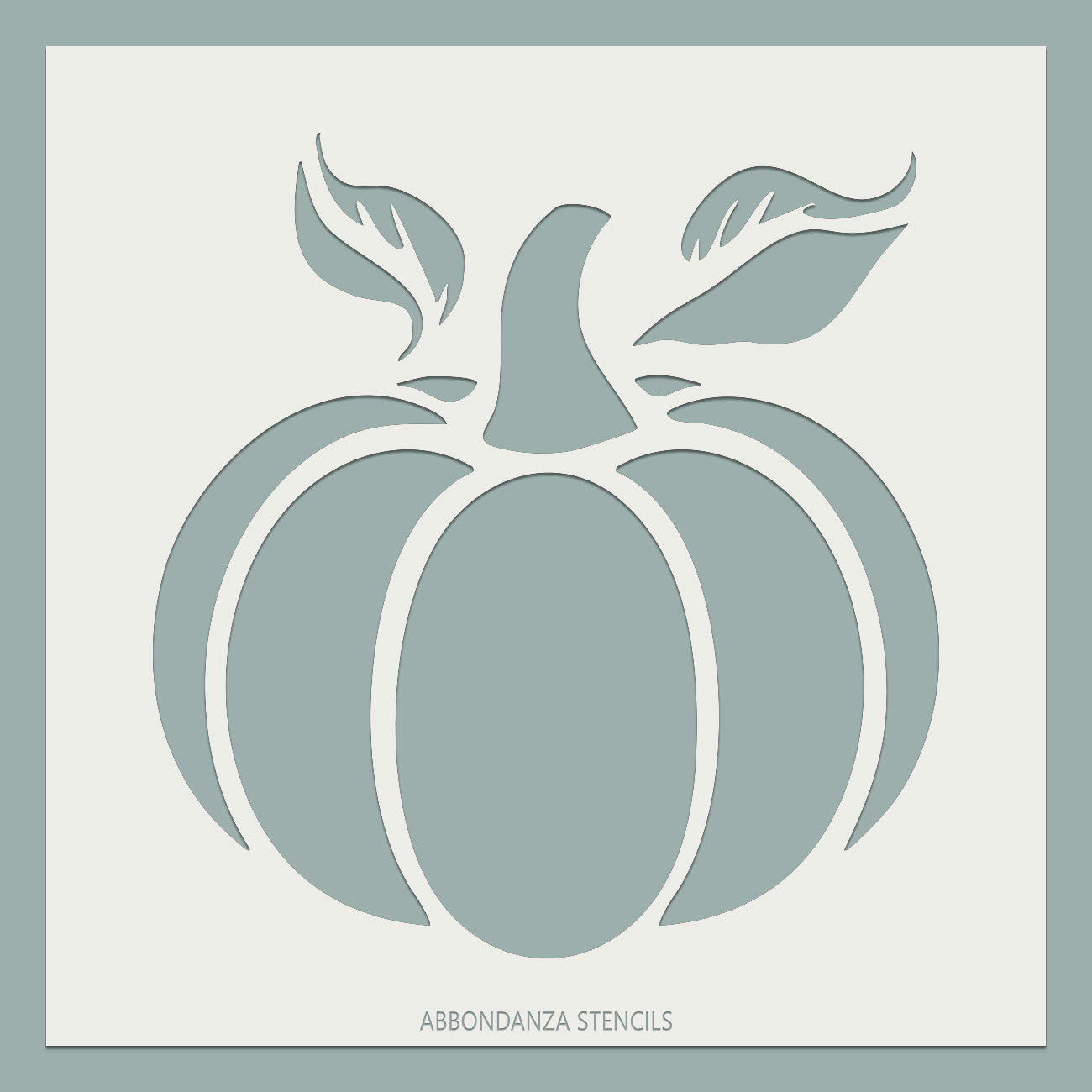 Abbondanza Kürbis Schablone