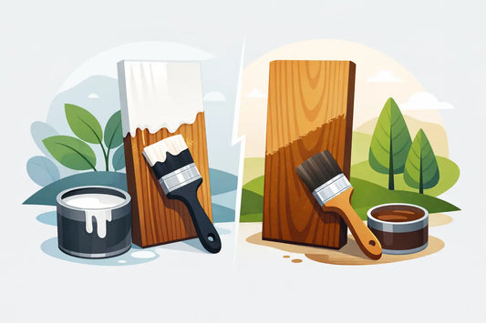 Lack oder Lasur für Holz - was passt?