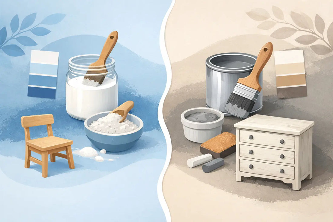Milk Paint vs Kreidefarbe - was passt?