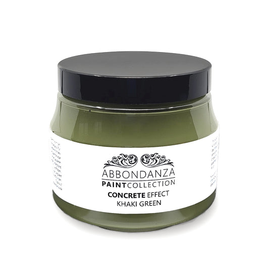Concrete Effect Khaki Green