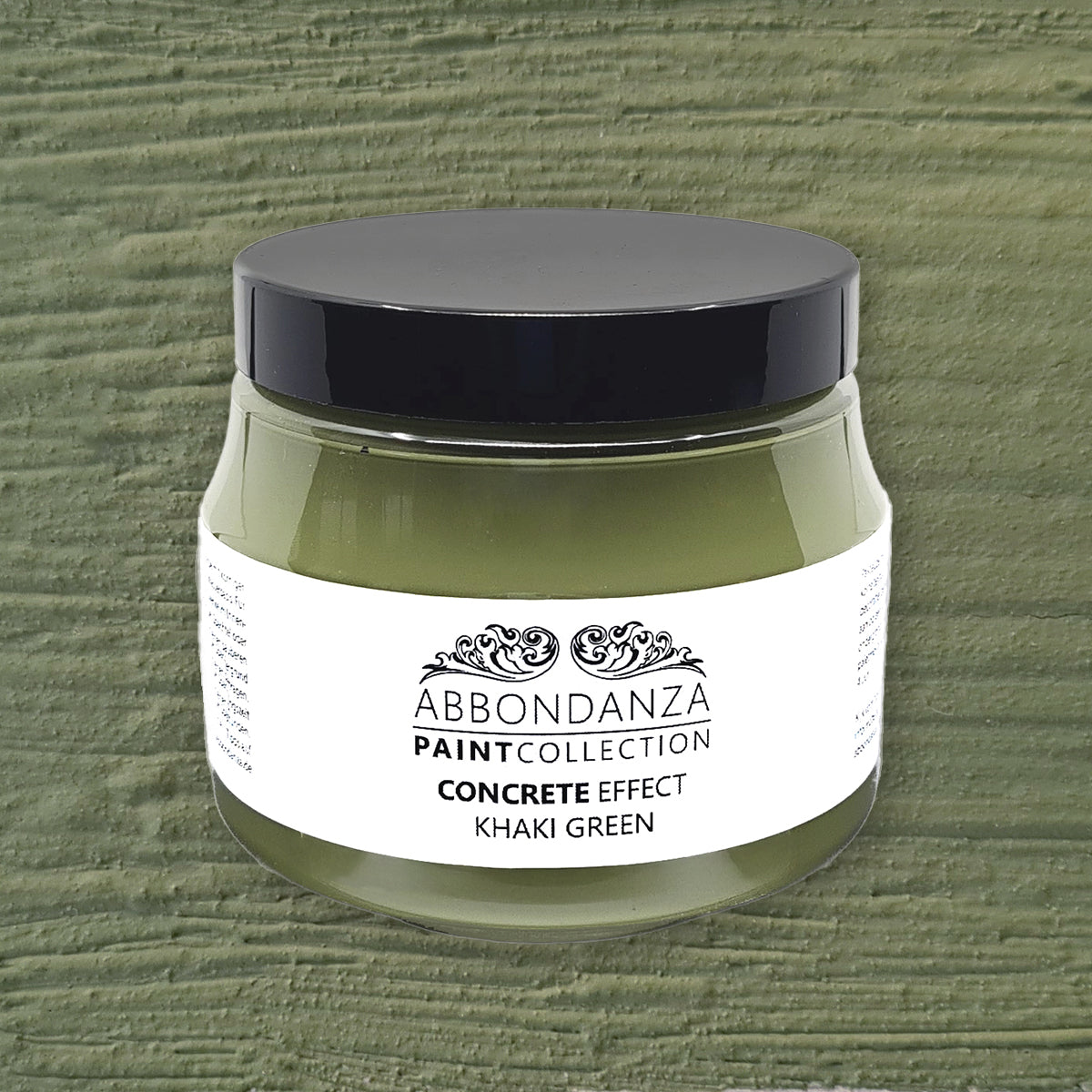 Concrete Effect Khaki Green