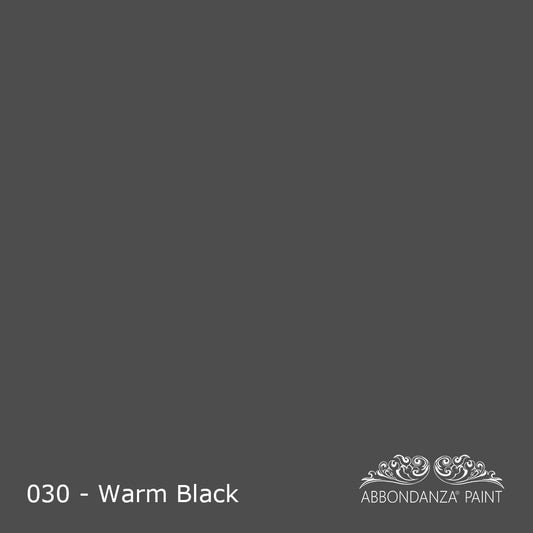 030 Warm Black Farbmuster