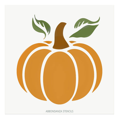 Abbondanza Stencil Pumpkin