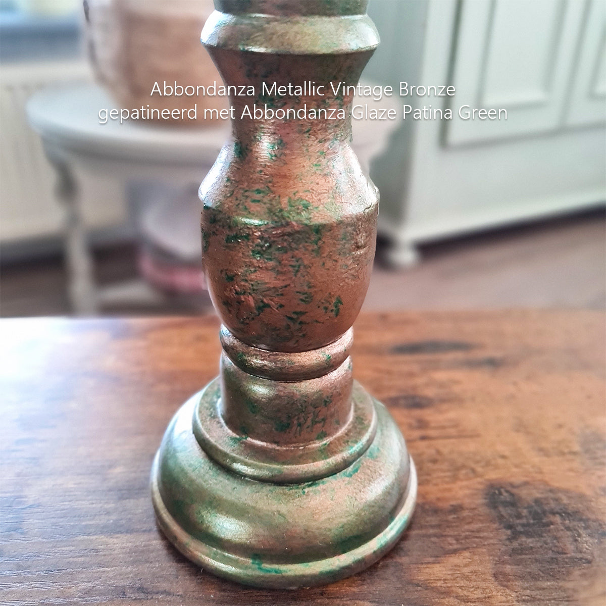 DIY Metallic Paint Vintage Bronze