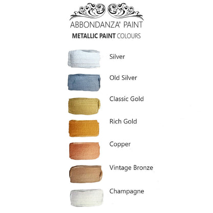 DIY Metallic Paint Old Silver