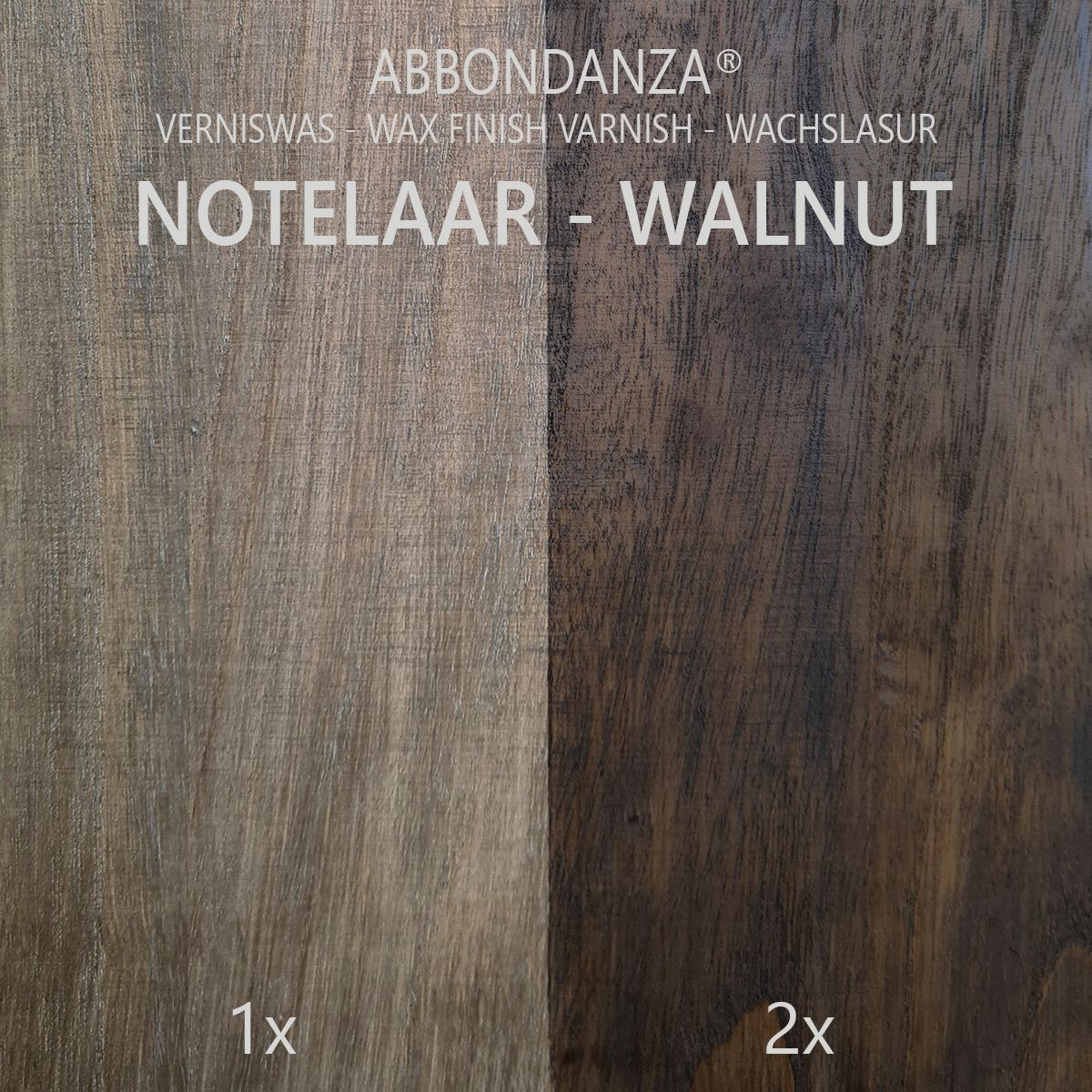 Wachslasur Walnut