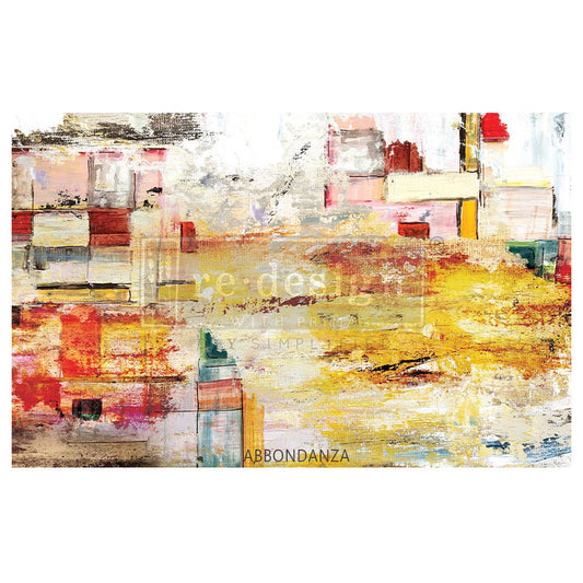 Decoupage Paper Amber Euphoria