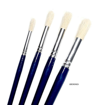 Rundpinsel aus Schweineborsten