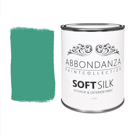 Lak Soft Silk Jade is een prachtige blauwgroene jade kleur