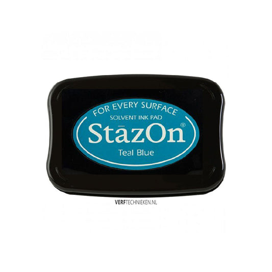 StazOn inkpad Teal Blue